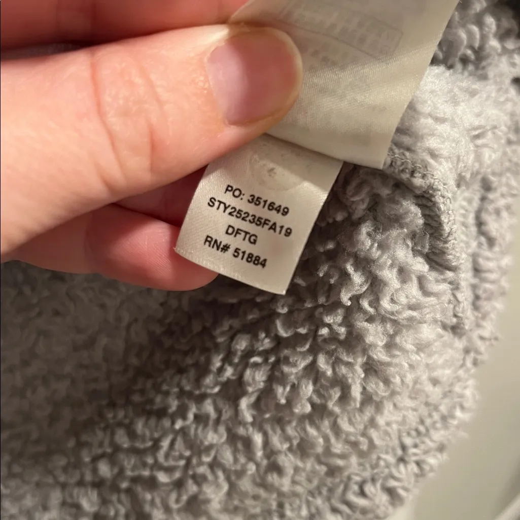 Patagonia Los Gatos 1/4 Zip Sherpa Jacket in Grey - See Measurements - Image 6