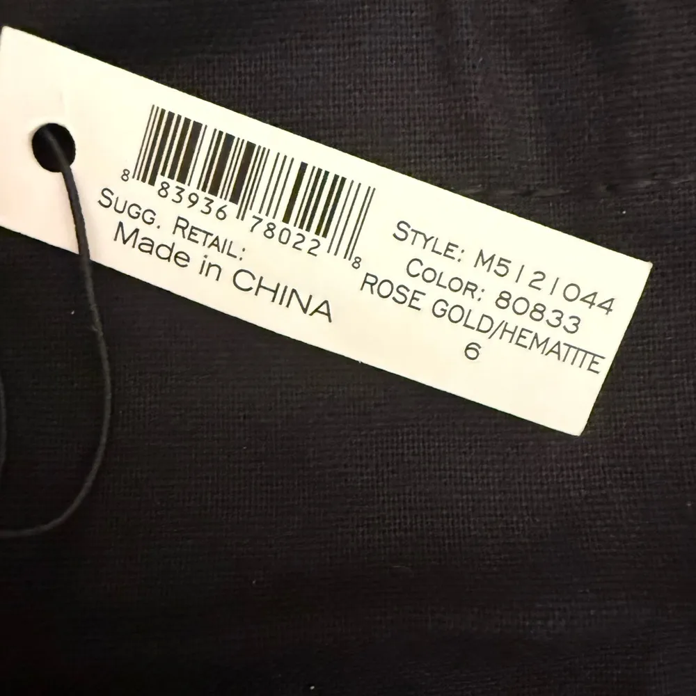 MARC BY MARC JACOBS Annabelle Pave Heart Ring Love Present Gift Size 6 - Image 2