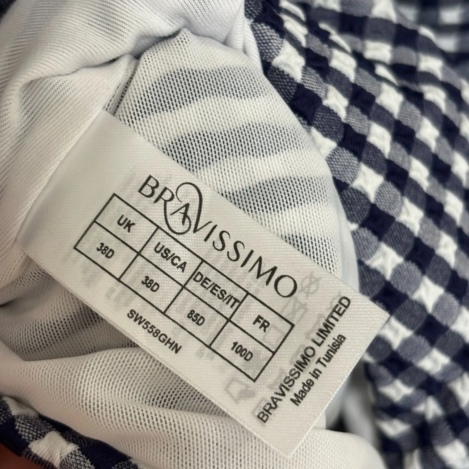 NWT Bravissimo Whitsunday One Piece Swimsuit in Gingham - Image 8