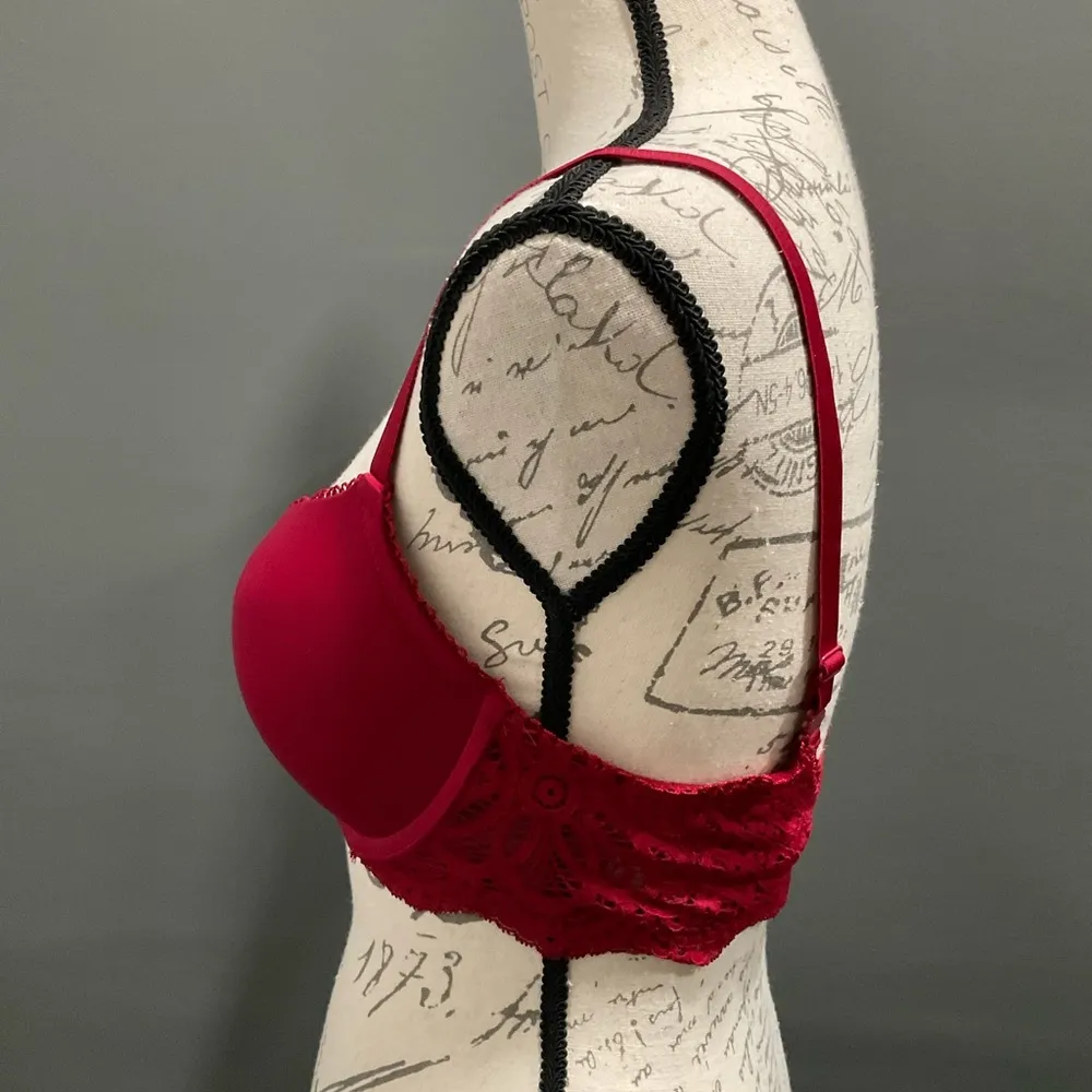 VICTORIAS SECRET DREAM ANGELS RED BRA - Image 4