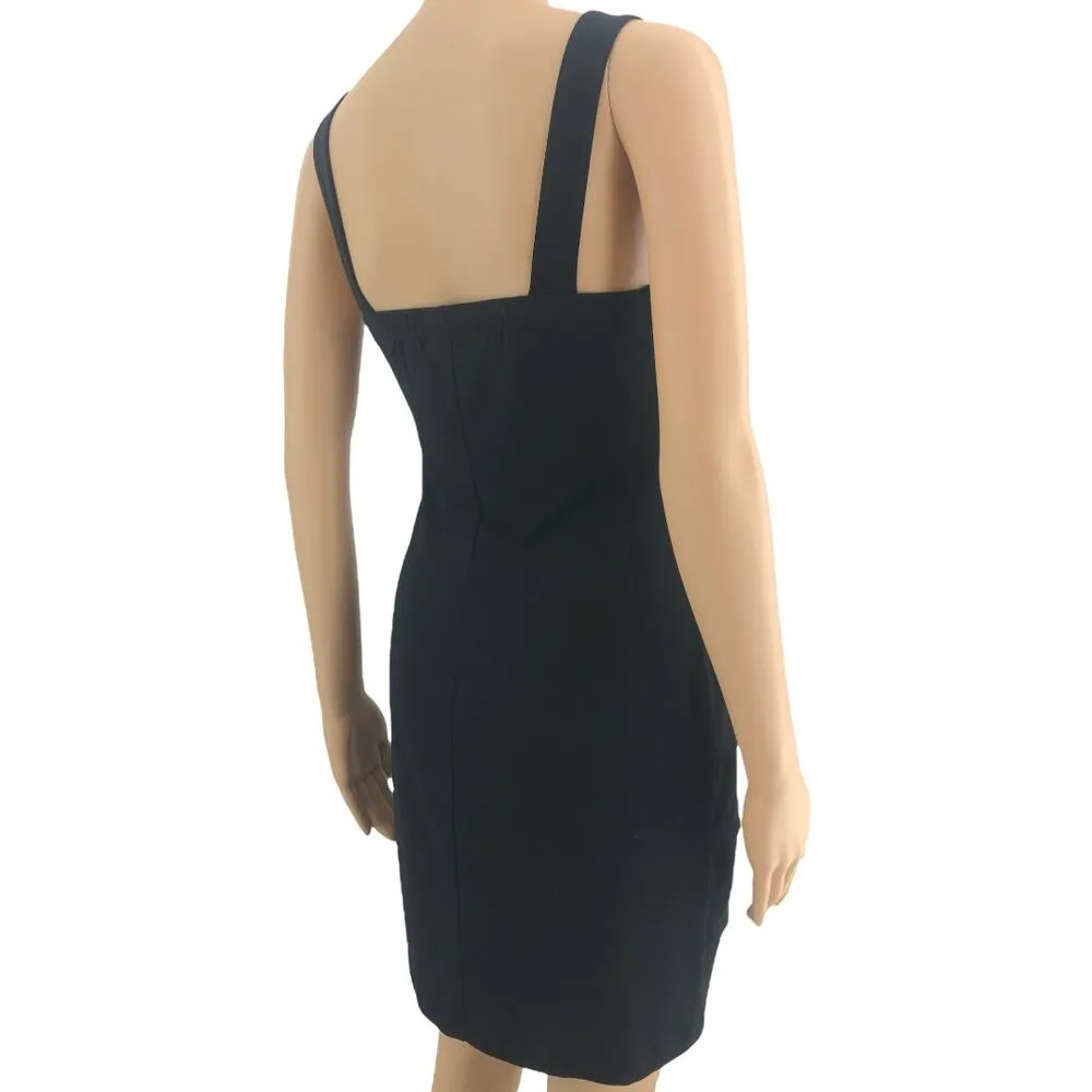 Sweet Storm MEDIUM Womens Y2K Black Lace Bandage Sheath Mini Dress - Image 4