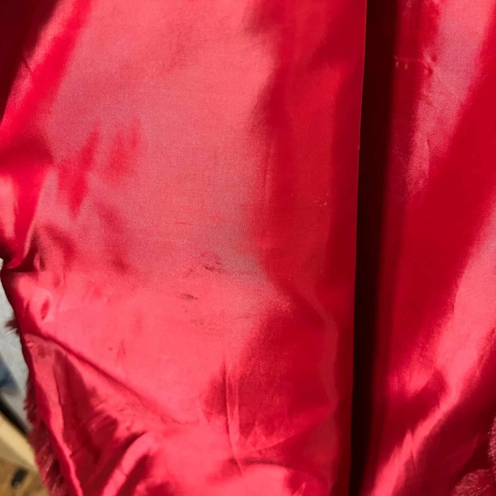 Cavalini Faux Fur Vest Sleeveless‎ Red Plush Cozy Layering Vest 1X - Image 13