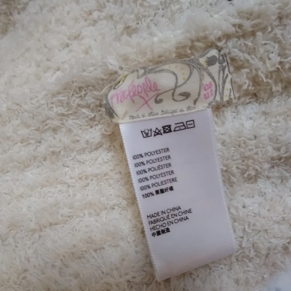 Free People Cloud Rib Oversize Scarf in Ivory - Image 5