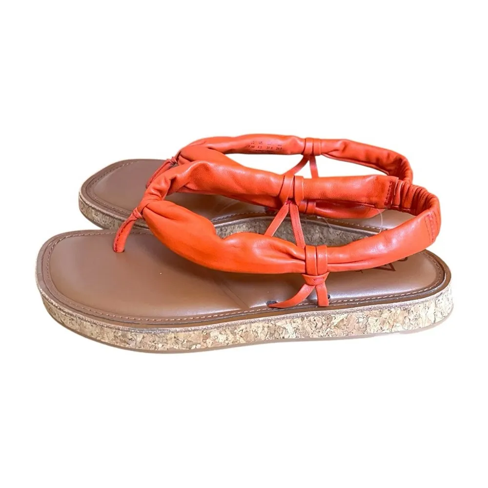 Naturaliser “27edit” GWENNA sandal
Sienna Orange leather upper Sz US 7.5 Women - Image 3