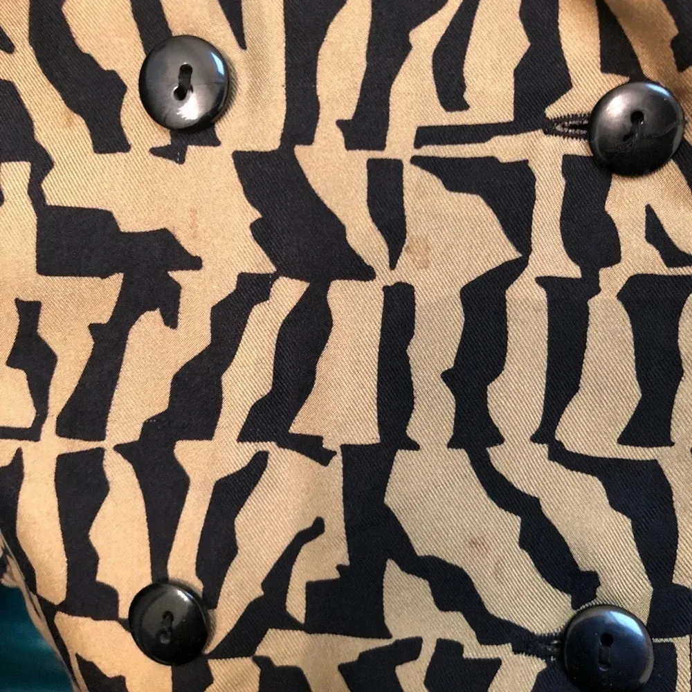 DIANE GILMAN VINTAGE 80s SILK JACKET - Image 5