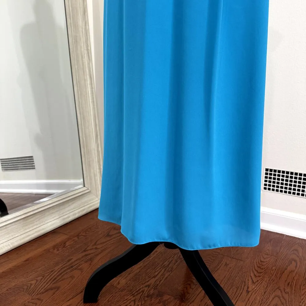 NWOT Antonio Melani Size Small Lucian Blue Sleeveless A-Line Dress Women's - Image 3