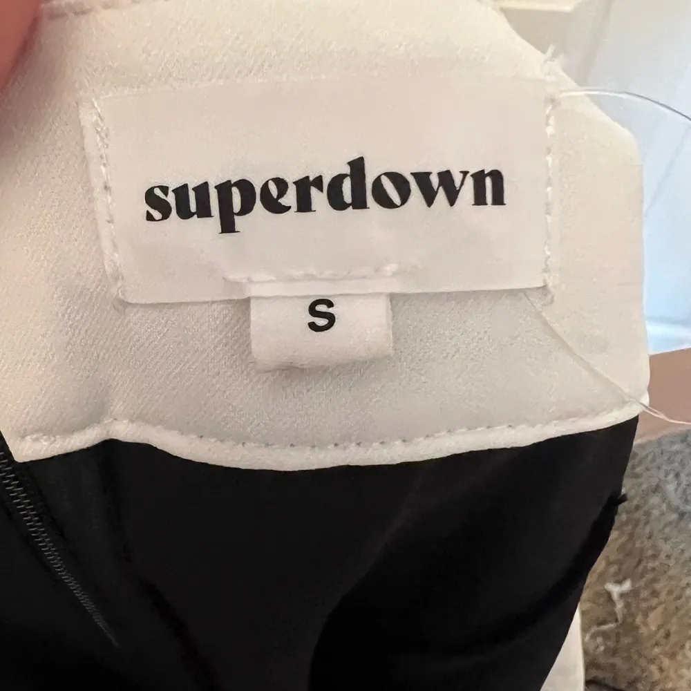 superdown Laurien Cross Front Jumpsuit in Black - Image 6