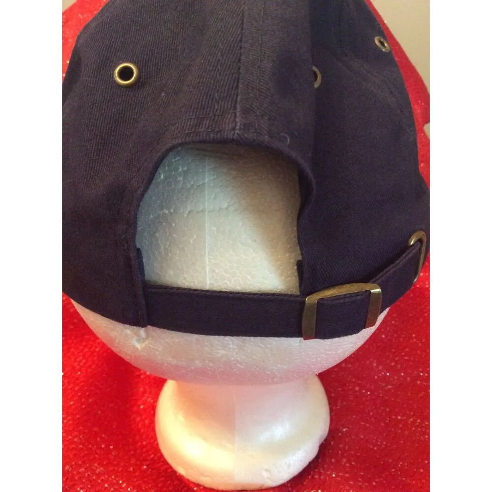 National WASP WWII Museum Embroidered Cap Sponsor Coin Women Pilots Blue - Image 2