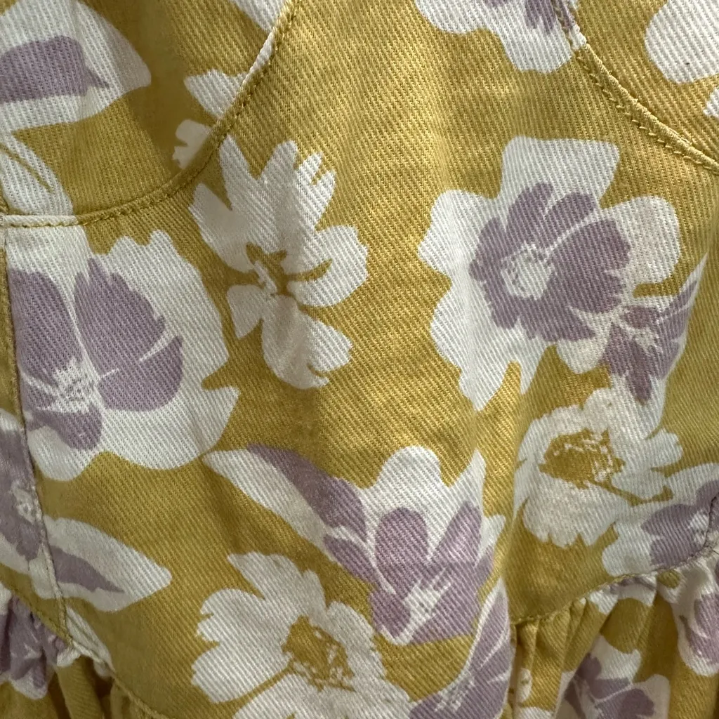 American Eagle Outfitters Mini Corset Dress Chartreuse - Image 9