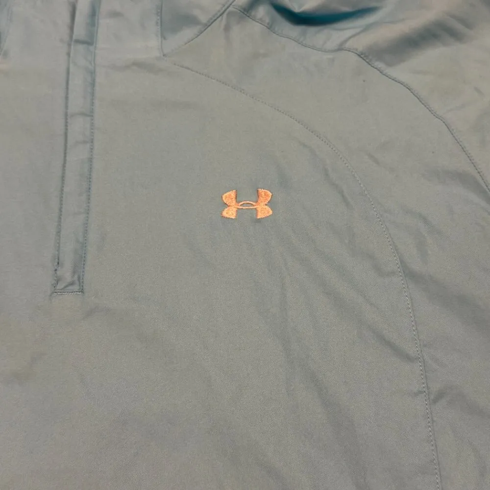 NEW Under Armour women's large blue 1/4 zip pullover jacket - Image 4