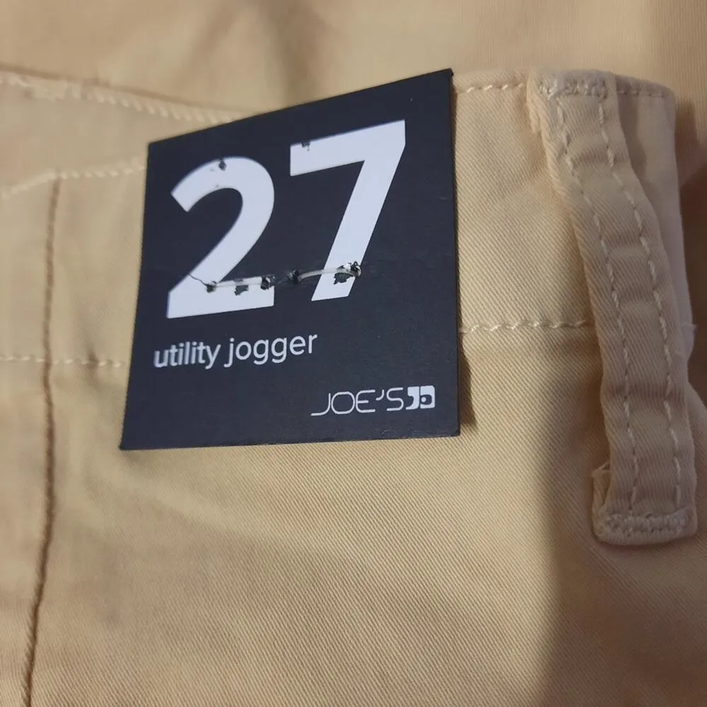 Joe's Jeans Utility Joggers Pants Women's Size 27 Beige Khaki High Rise Cropped - Image 5
