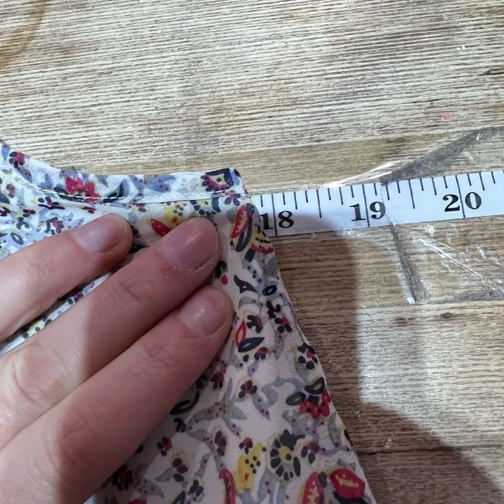 Skies Are Blue Women's Floral Dress‎ Sleeveless Summer shift flowy Size XS - Image 10