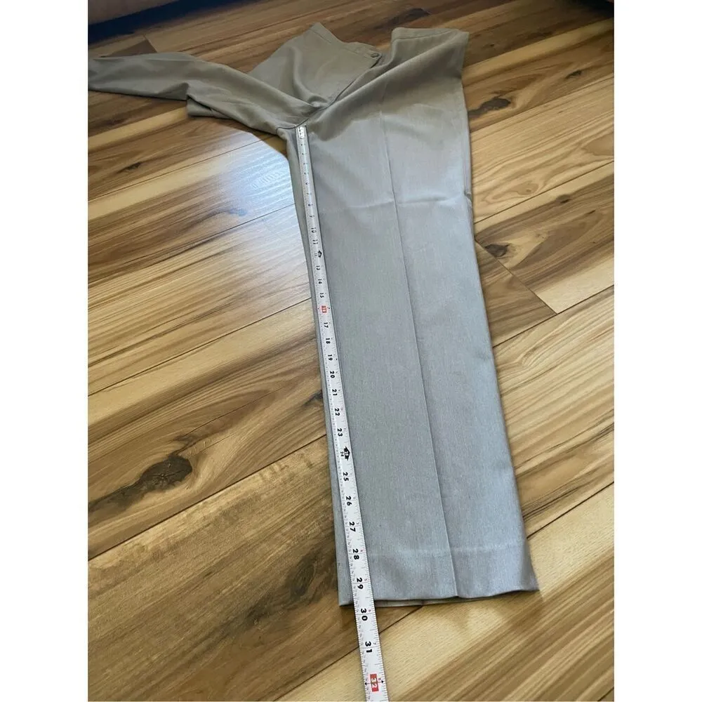 LIZ CLAIBORNE Grey High Rise  Women’s Trousers Size Medium - Image 6