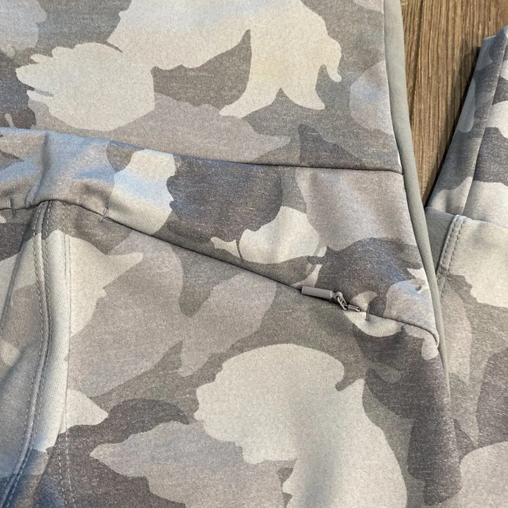 Athleta Essex Camo Hybrid Cobblestone Grey Camo Jogger Leggings Size XS/XXS‎ - Image 6