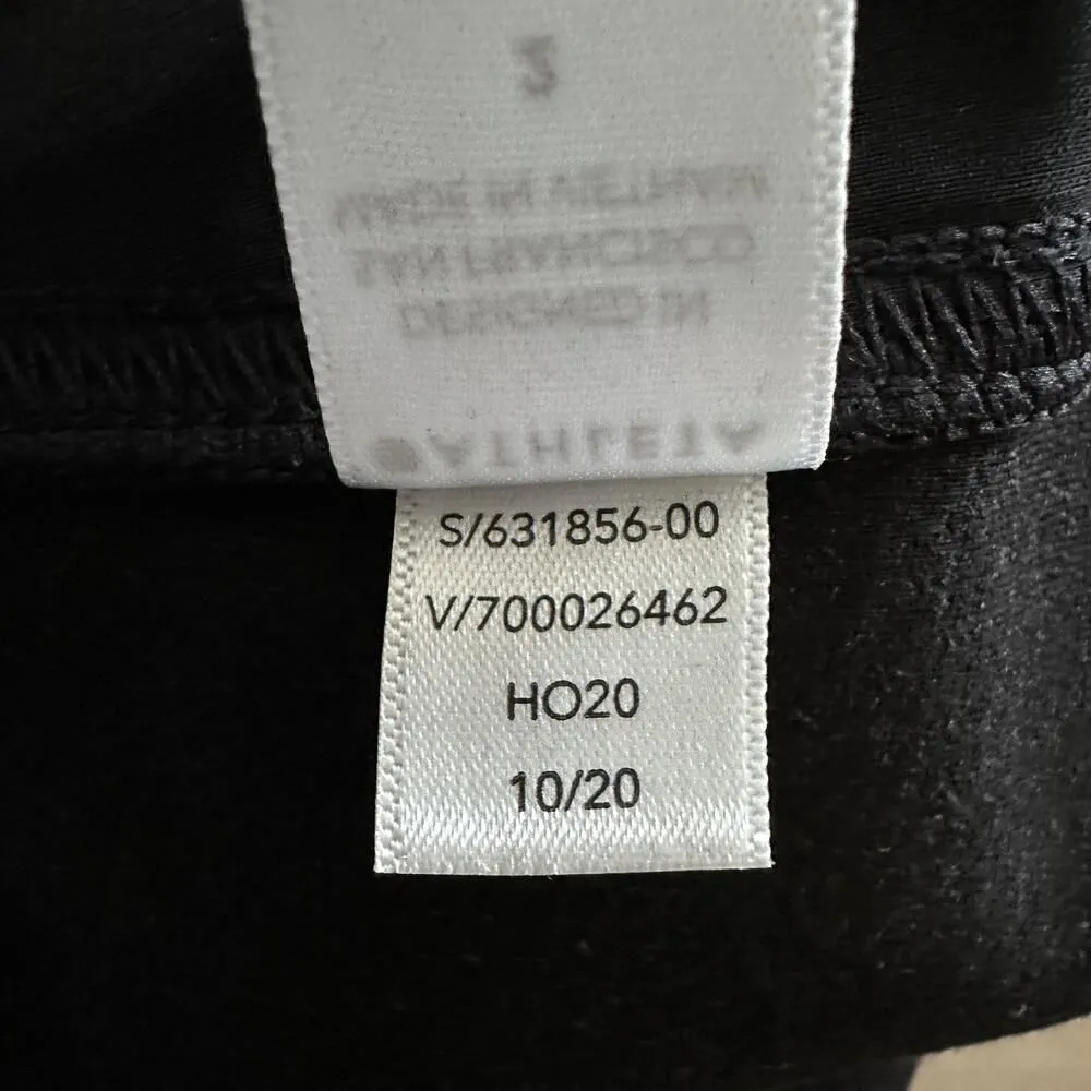 Athleta Pants Women 2 Black High Rise Wide Leg Cargo Venice Heather Gray Stretch - Image 11