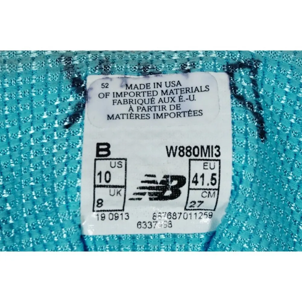 New Balance W880v3 Woman's 10 Running Shoes Grey Blue - M880MI3 - Image 7