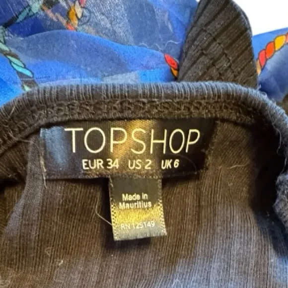 Topshop Black‎ Cropped Tank - Image 3