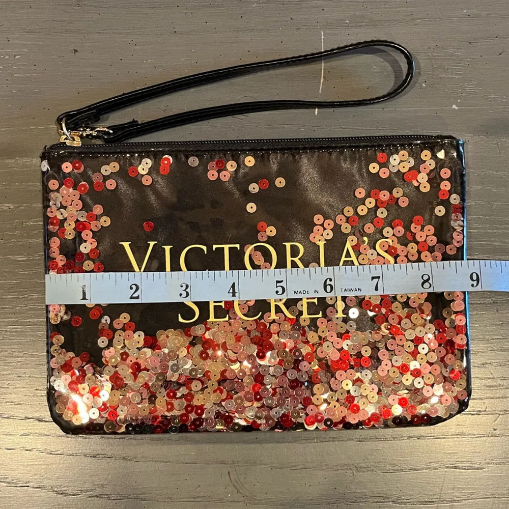 Victoria’s Secret Movable Sequin Wristlet Pouch Bag - Image 9