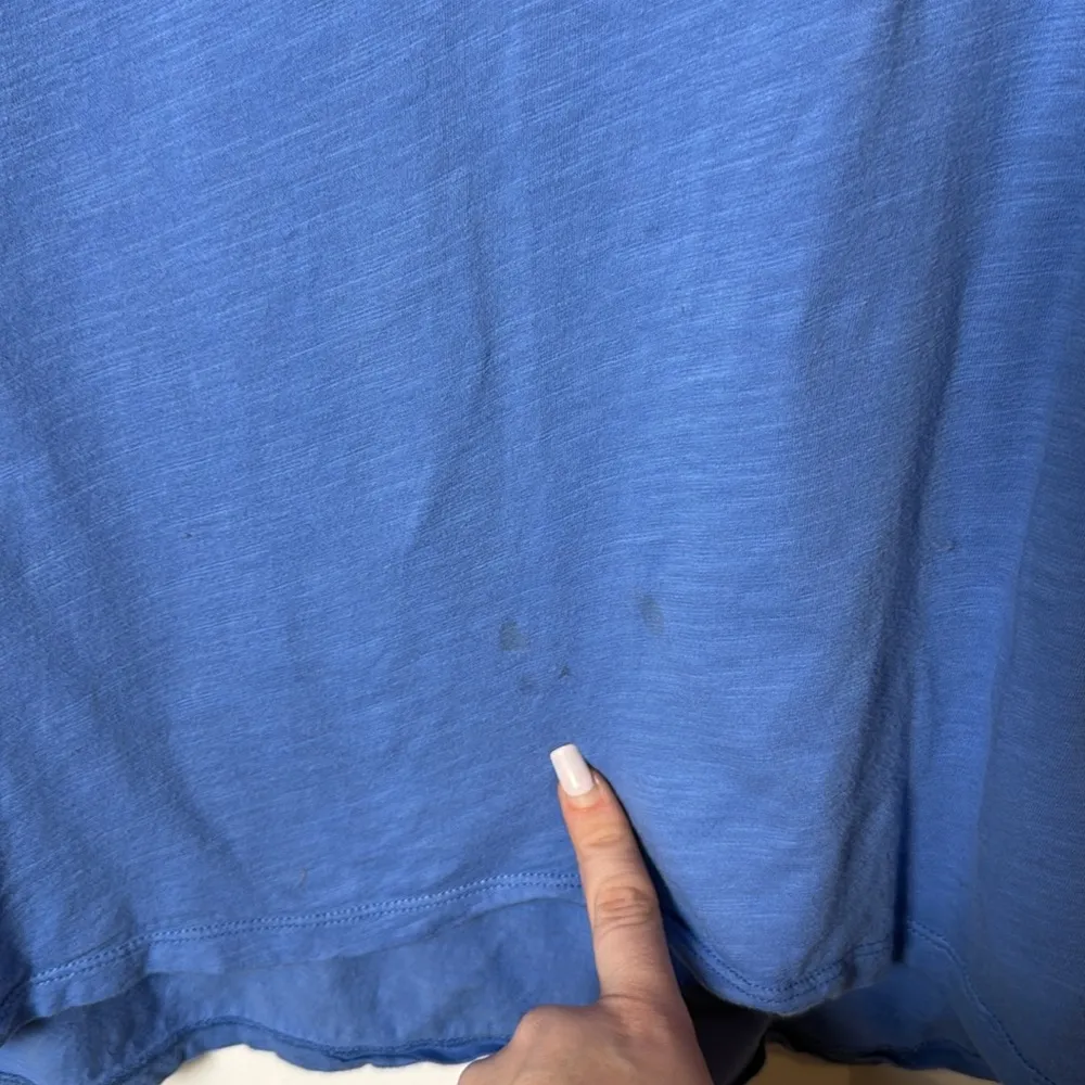 Michael Michael Kors Women’s Blue Cap Sleeve Basic Tee size L - Image 8