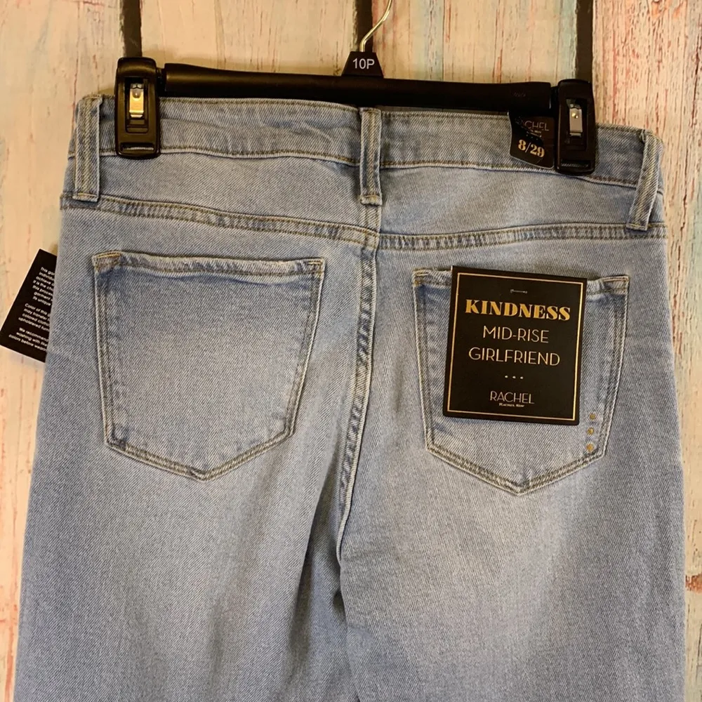 Rachel Rachel Roy Kindness Mid-Rise Girlfriend Jeans Size 8/29 - Image 5
