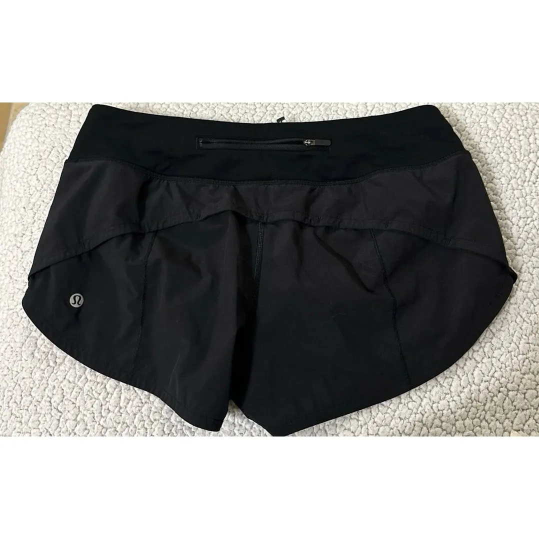 Lululemon Black Speed Up Shorts - Image 4