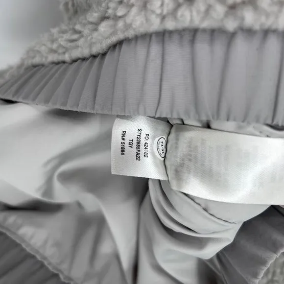 Patagonia‎ Shelled Retro-X Fleece Pullover Grey Small High Pile Sherpa Hoodie - Image 6