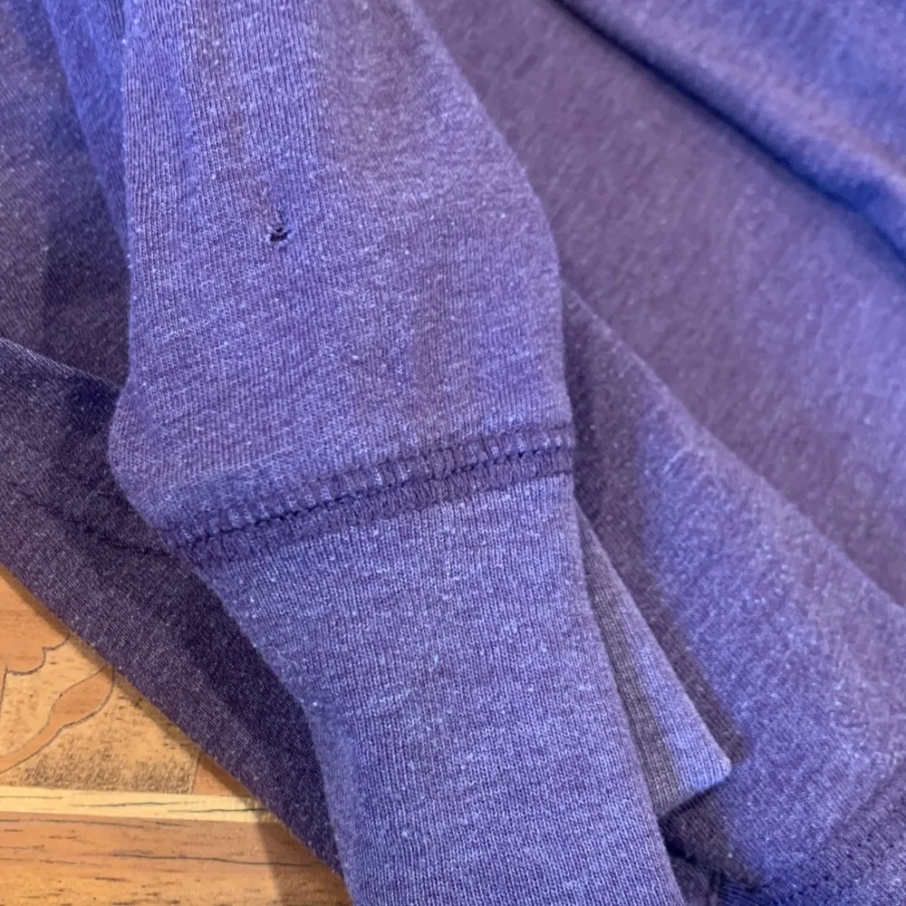 Zoo York Purple Hoodie Hooded Long Sleeve Casual Shirt Women’s XL Extra Large - Image 8