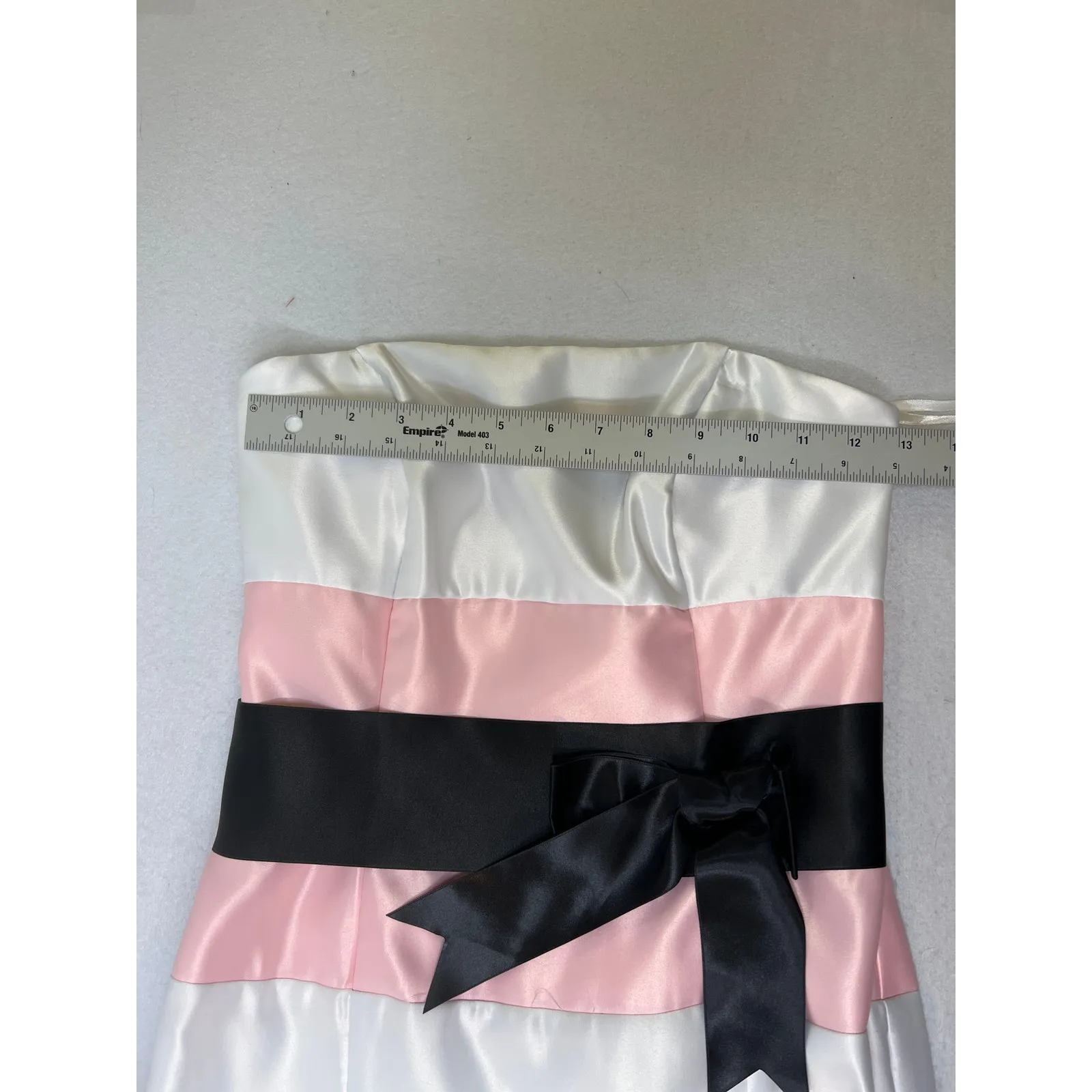 Jessica McClintock Vintage Women's Gunne Sax Rare Strapless Maxi Gown Size 5 - Image 12