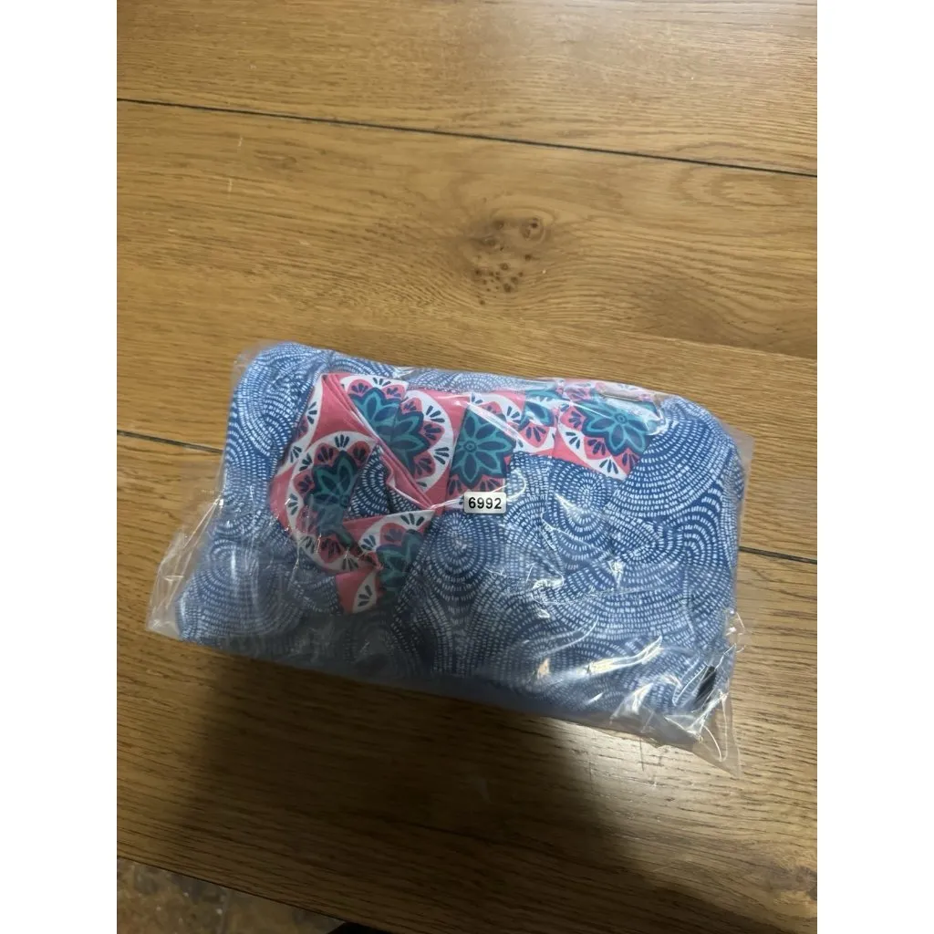 Hatley‎ Women Size XL/T GLucy Scallop Beach Wear Blue Pink 3/4 Sleeve Dress - Image 13