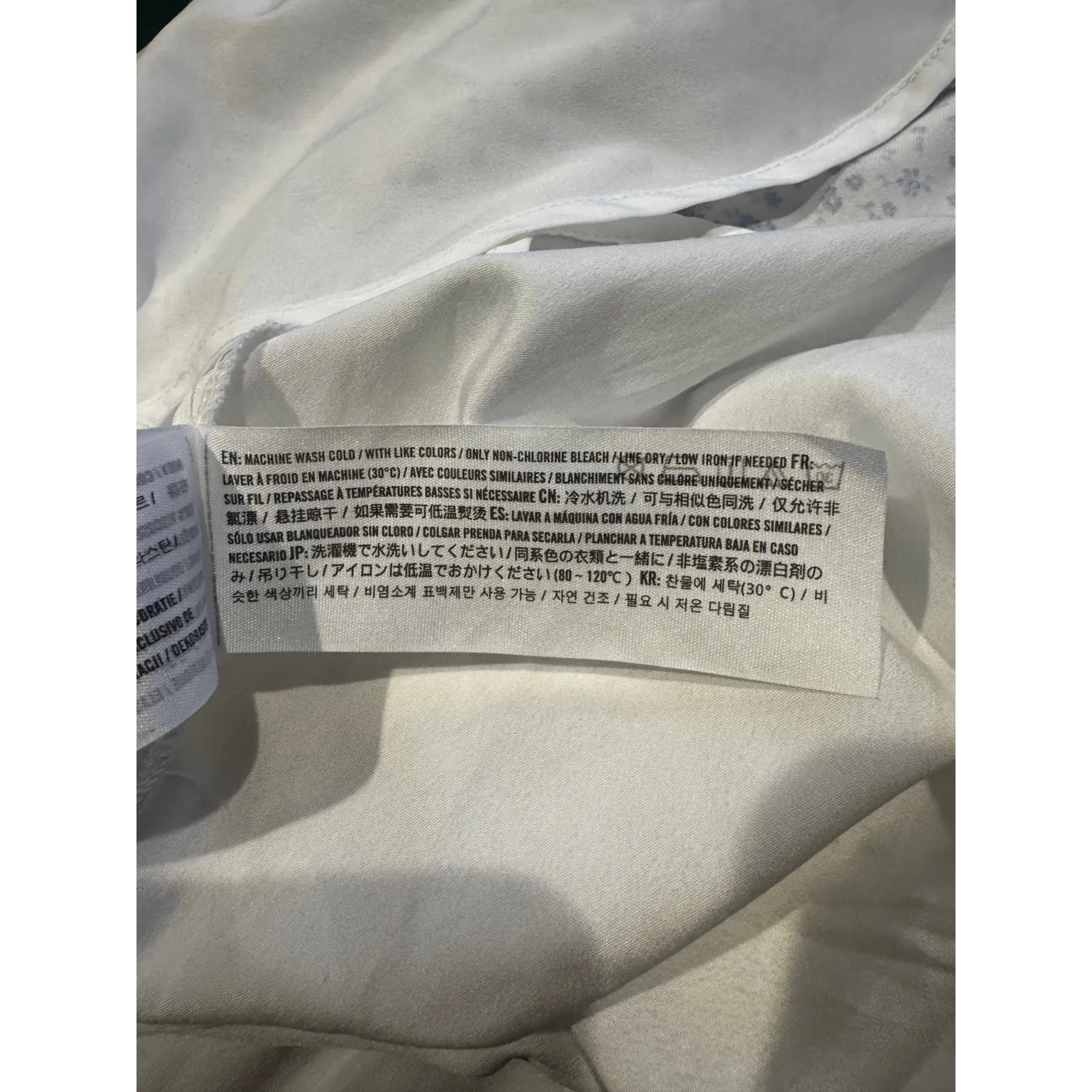 HOLLISTER Babydoll Ditsy Floral Midi Sundress Corset Milkmaid Coquette Size M - Image 8