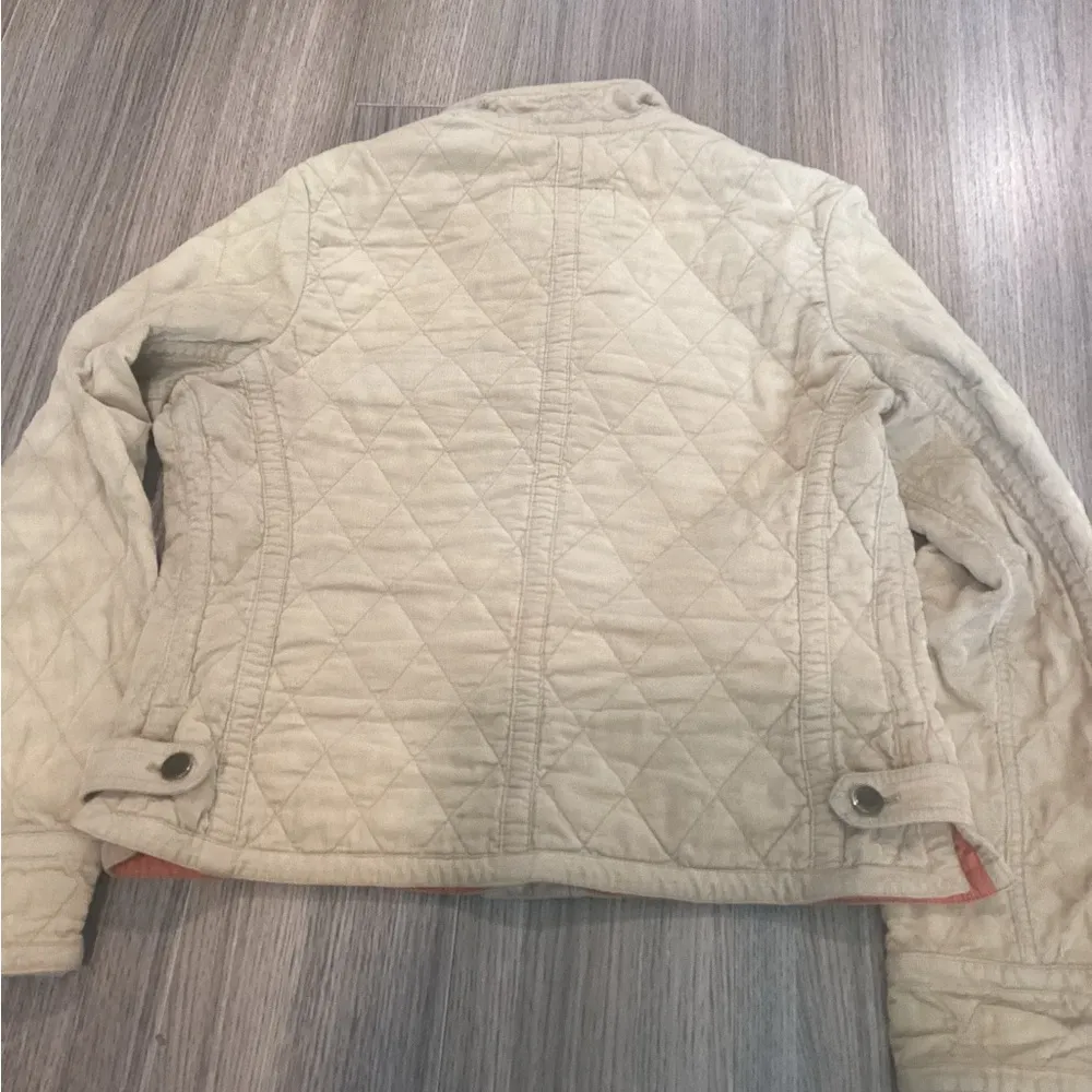 EDDIE BAUER Jacket & Coat – Size S – 100%‎ Cotton – Beige - Image 4