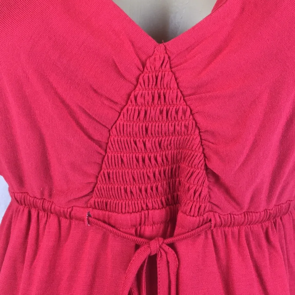 Juicy Couture Red Modal Mini Dress M NEW - Image 8