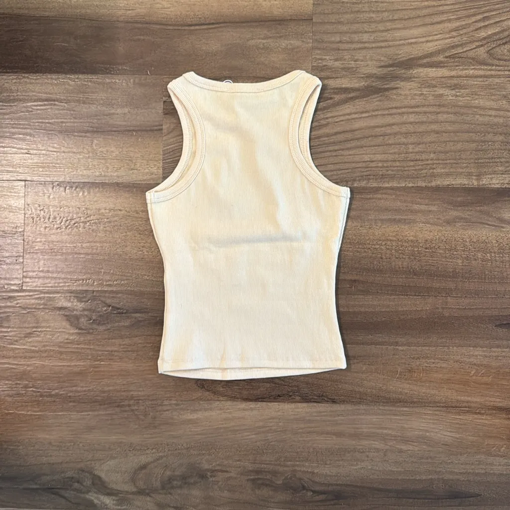 Petal & Pup Cream Tank Top - Image 3
