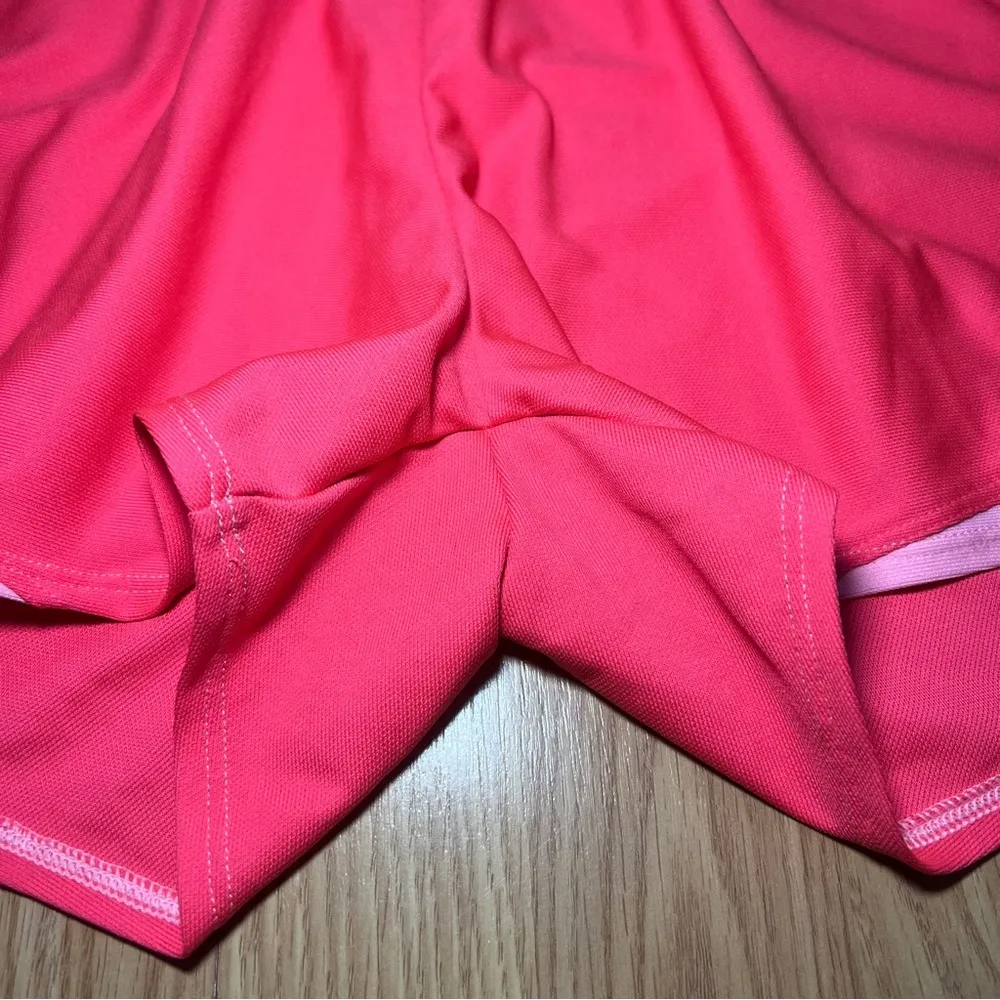 Under Armour Play Up 3.0 Lightweight Pink Shorts Women’s Medium Loose Fit Active - Image 3