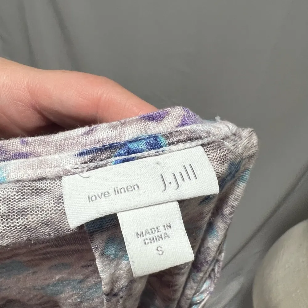 J Jill I love Linen tank - Image 8