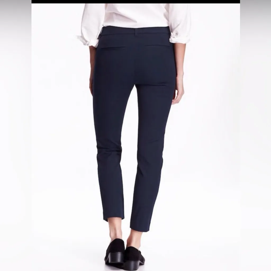 Old Navy pixie mid rise pant navy blue size 12 - Image 2