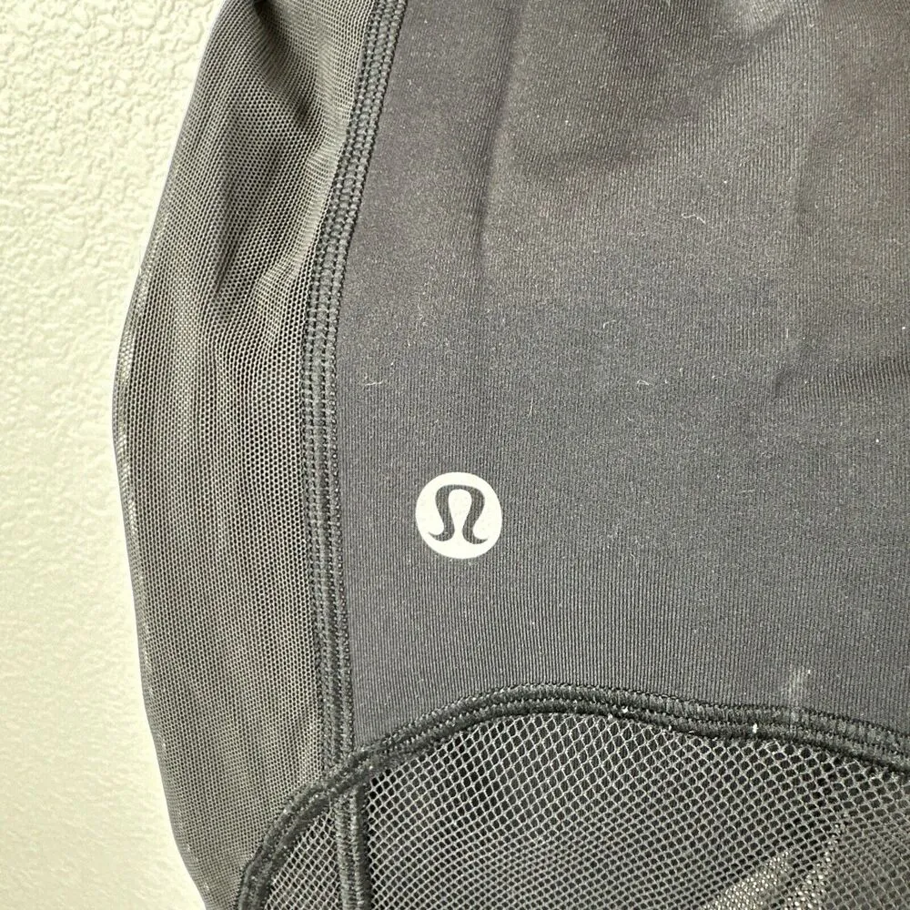 Lululemon Womens Clear The Court Tight 28" Inseam Size 8 Black High Rise - Image 6