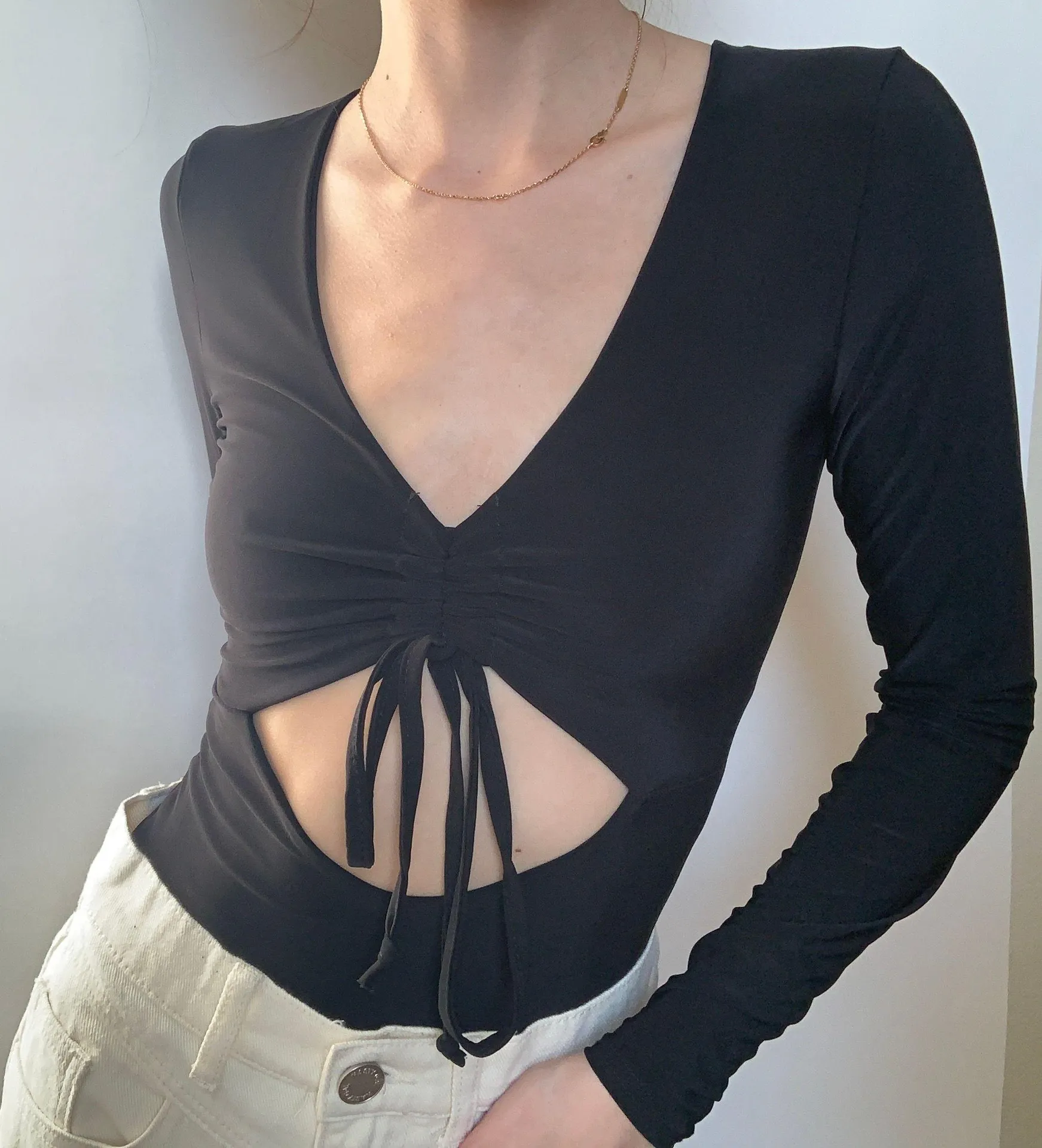 Cut Out Bodysuit - Image 4