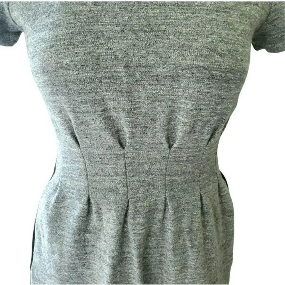 Madewell Colorblock Parkline Dress
Short Sleeve Black Gray Size 0‎ - Image 7