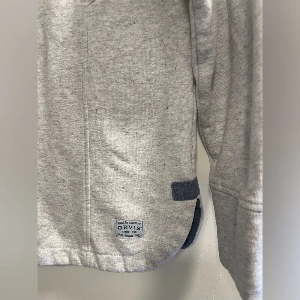 Orvis  Heather Grey Sweatshirt Size Small - Image 2