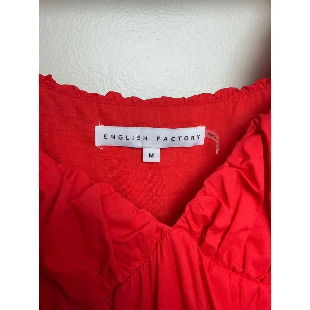 English Factory Two Tone Sweetheart Mini Dress Sz. M - Image 4