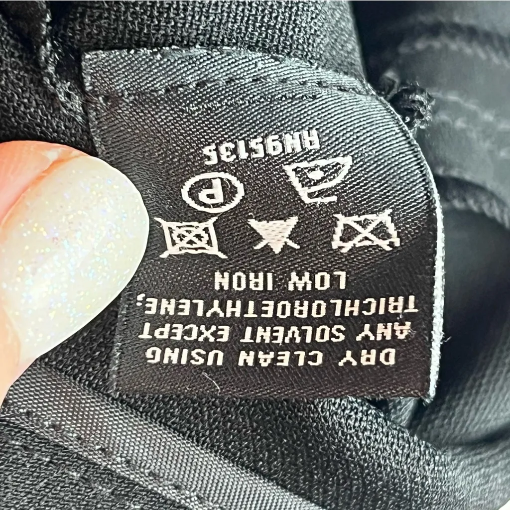 Lafayette 148 New York Barrow Dress‎ Pant Womens Size 10 Black Viscose Acetate - Image 5