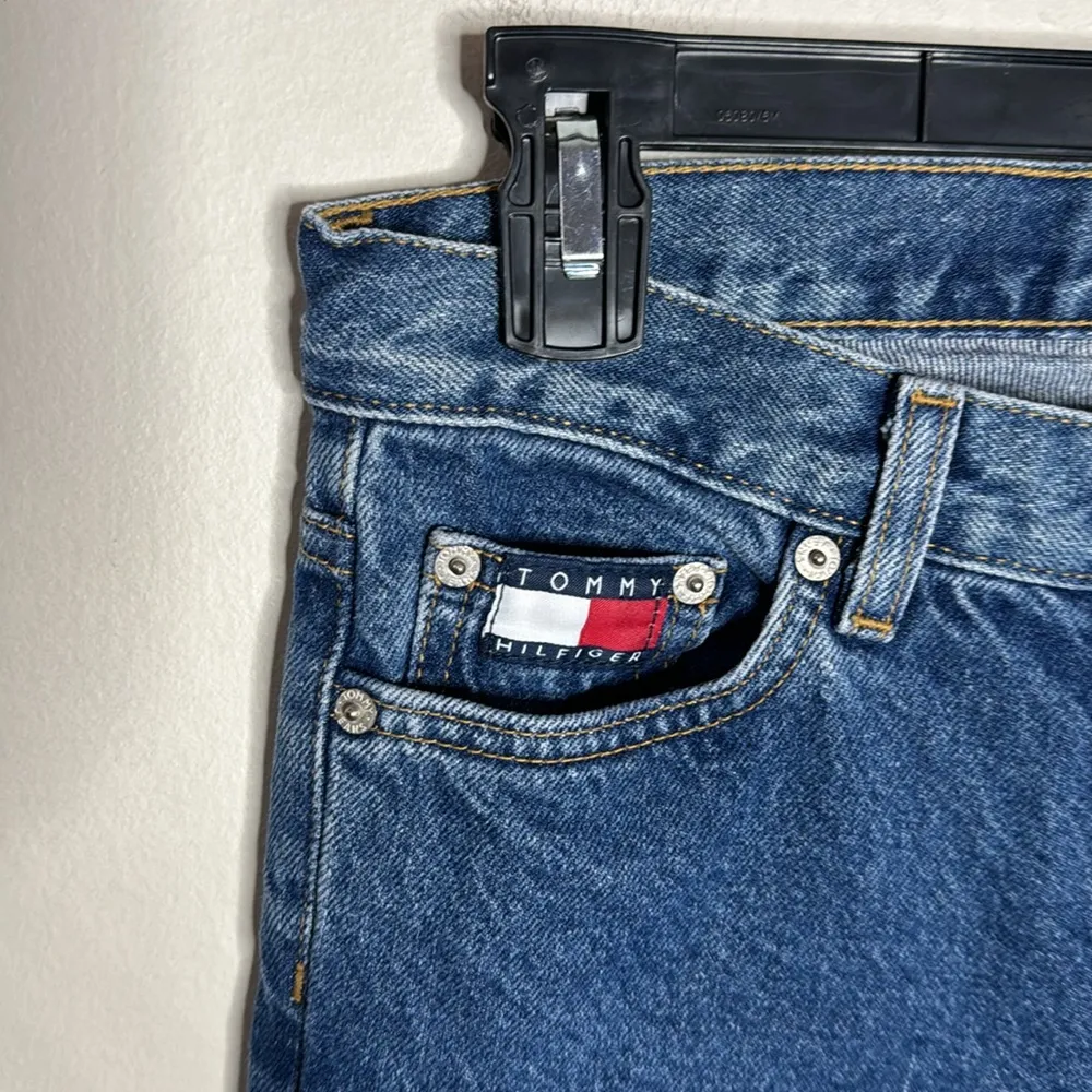 New Tommy Hilfiger Tommy 5 Pocket Bell Bottom Vintage Low Rise Flared jeans sz 3 - Image 5