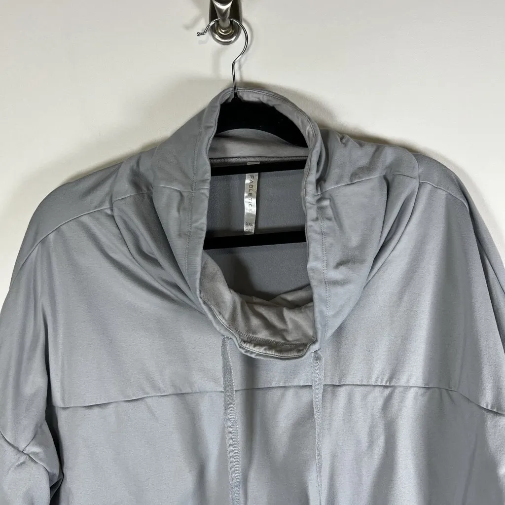 Fabletics Pullover Womens size XXL Cowl‎ Neck Long Sleeve Zipper Pocket Stretch - Image 2