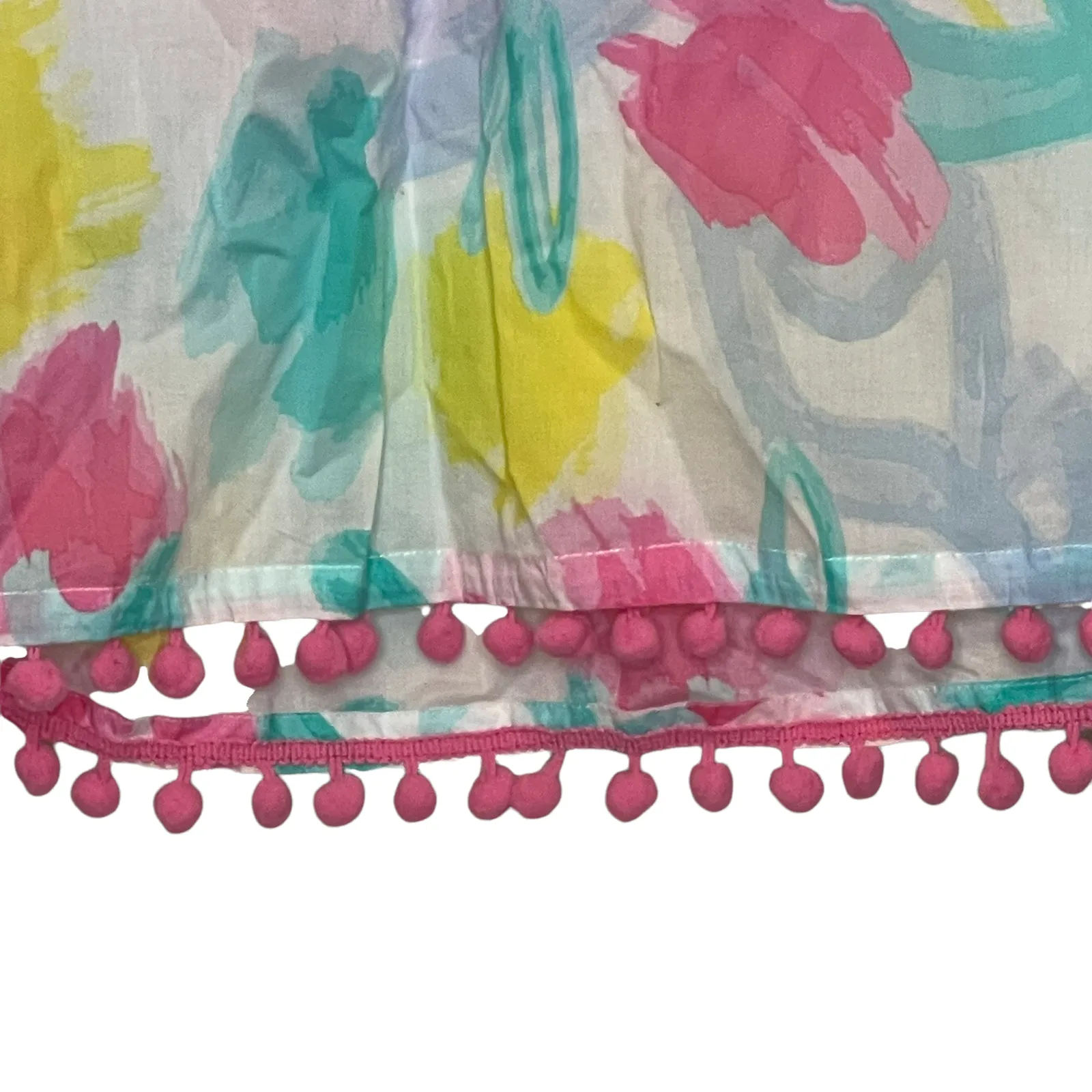 Mudpie Womens Cover Up Top Size Medium Beach Lake Swimwear‎ Colorful Pastels - Image 4