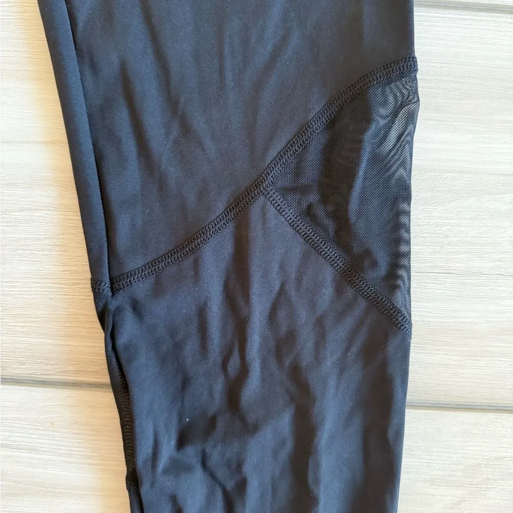 We Wander WeFlex Mesh Leggings Black Medium NWT STITCH FIX - Image 7