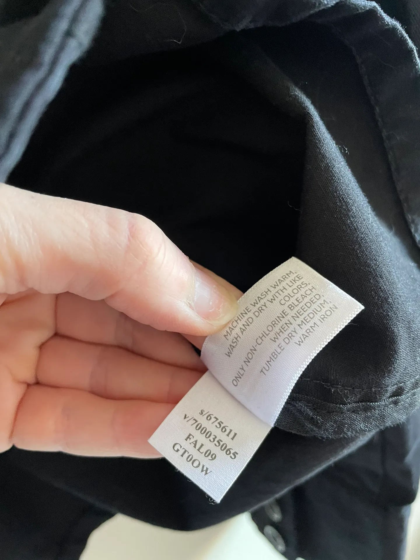 Black Peacoat Jacket Short Length Waist Detail - Image 10