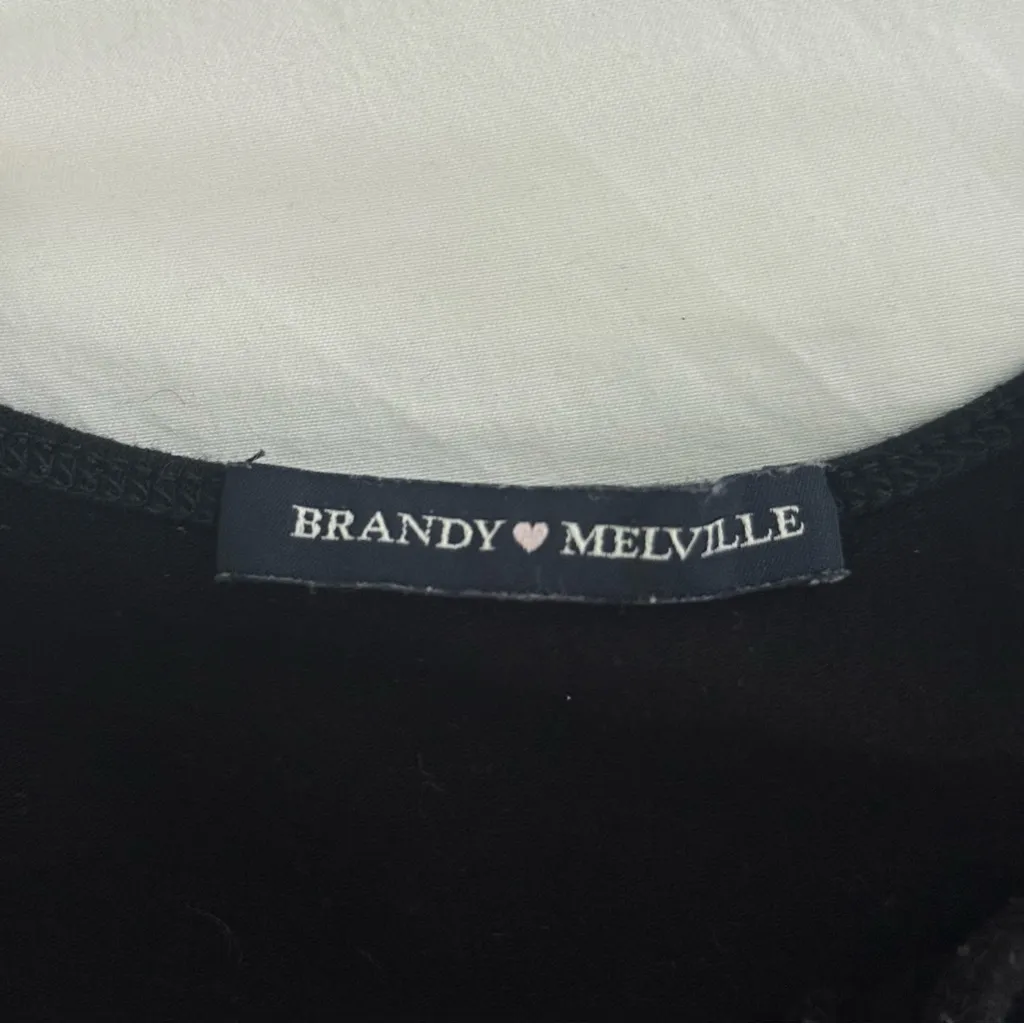 Brandy Melville Kyran Mini Dress in Black - Image 4