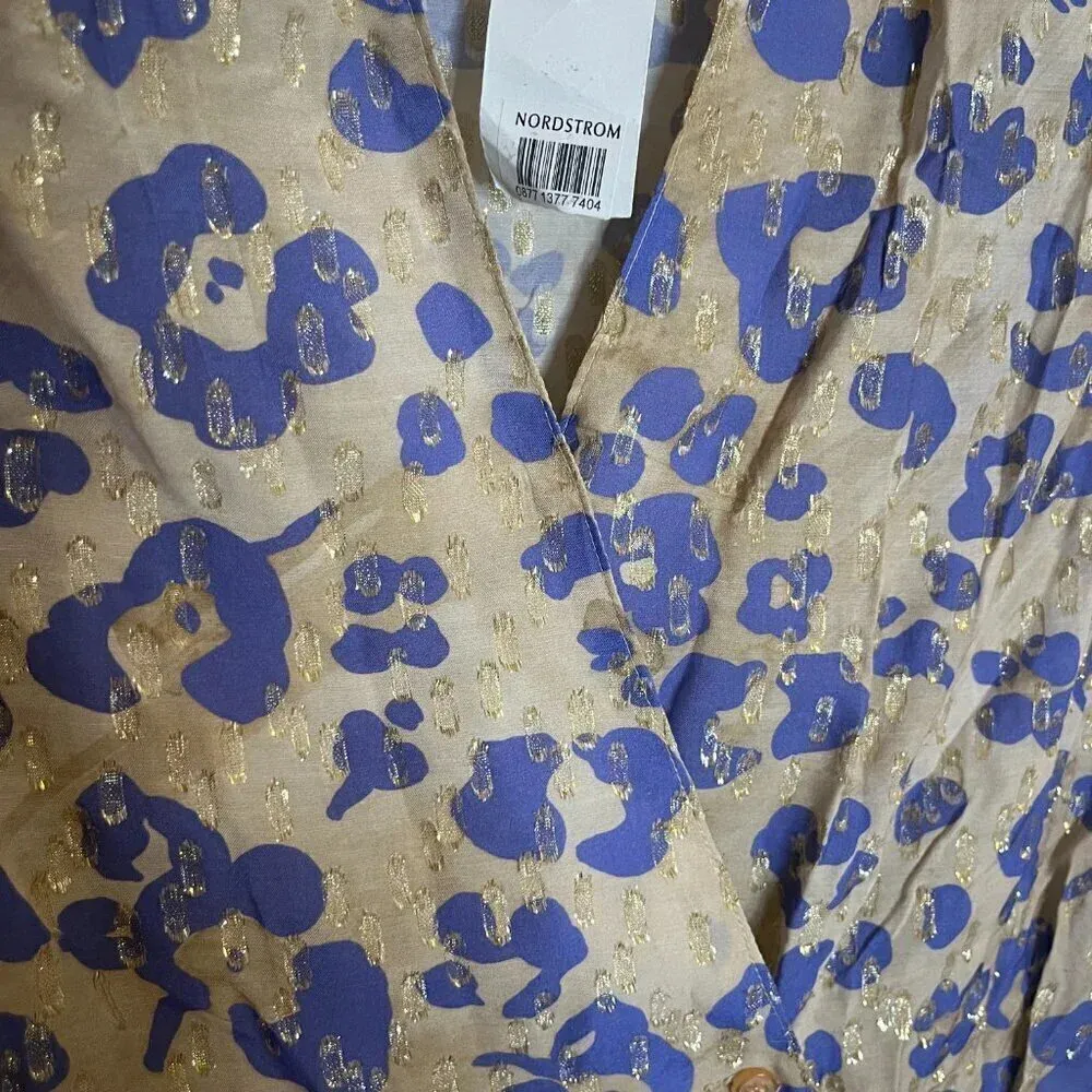 NWT Smythe Yoda Blouse Purple - Image 8