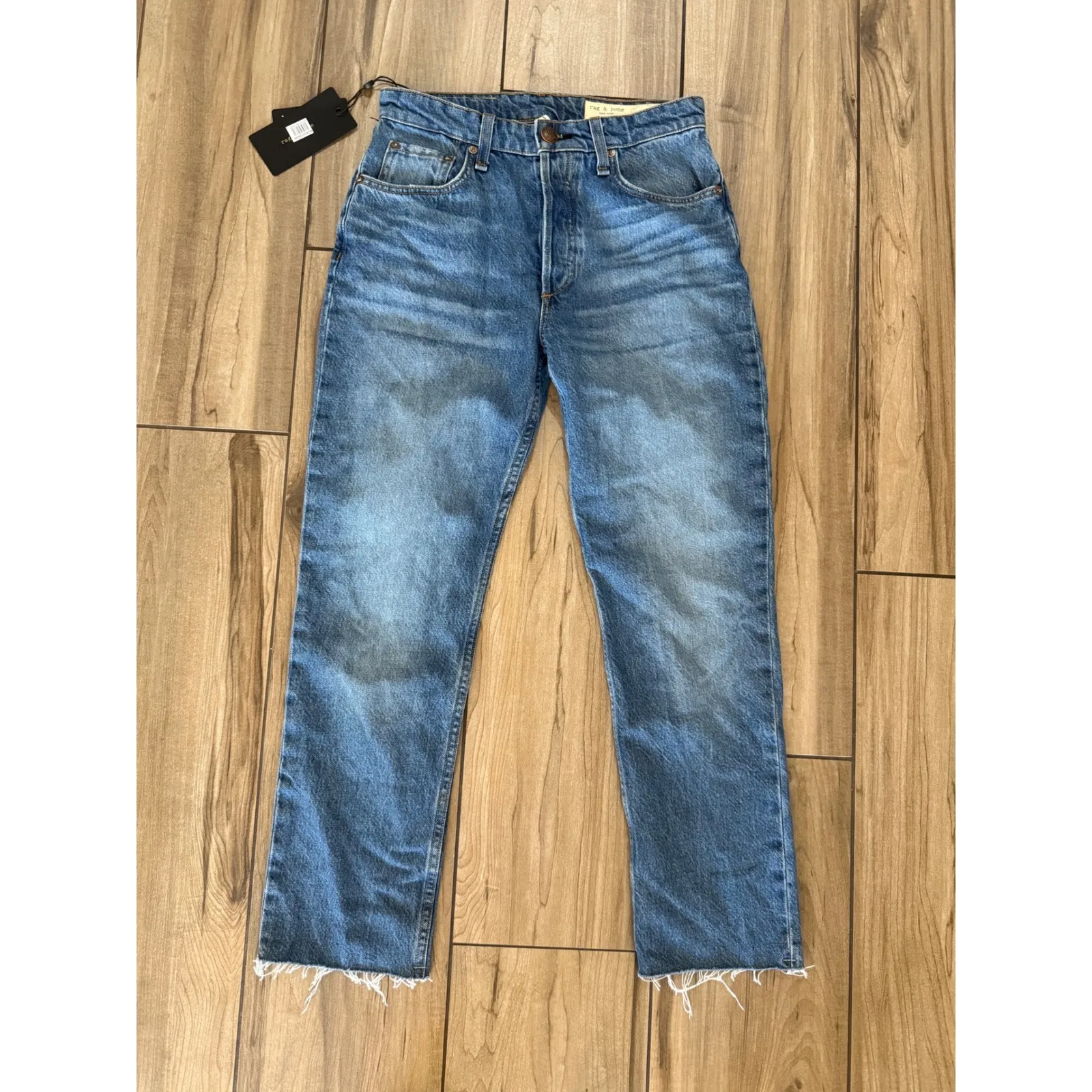 NWT Rag & Bone Nina High Rise Ankle Cigarette Monty Jeans Sz 25‎ $275 - Image 3